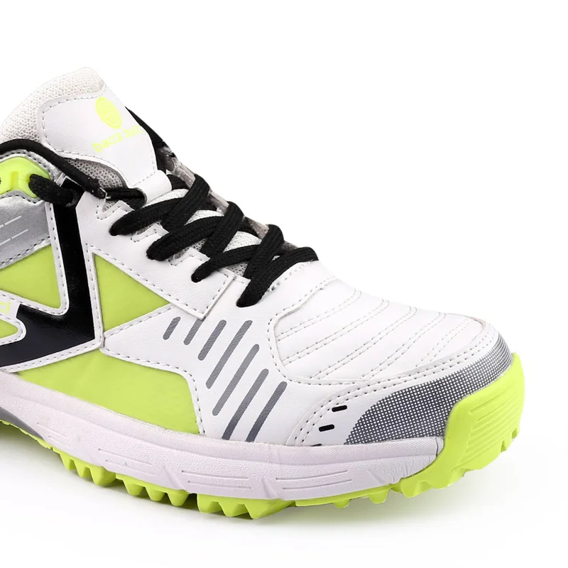 Bacca Bucci Green and Silver Boundary Blazers Cricket Shoes for Men | Best Price UAE